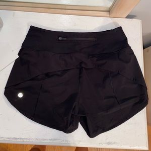 NWT Lululemon Speed Up MR Short 4”